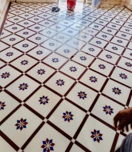 Marble Inlay Flooring Service