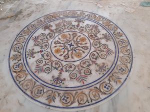 Marble Inlay Flooring Service