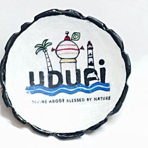 Coconut Shell Fridge Magnets
