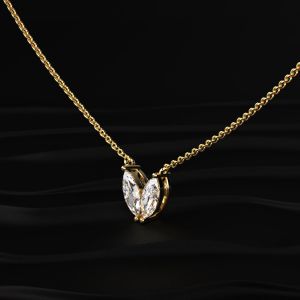 Diamond Pendant Set