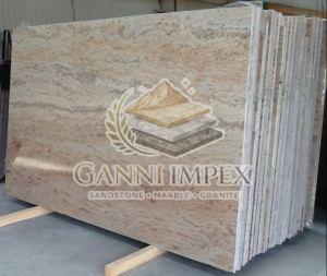 Ivory White Granite Slab