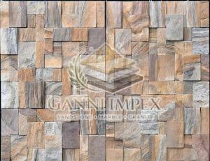 Natural Rainbow Pattern Sandstone Tiles