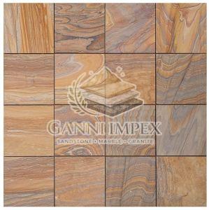 Rainbow Pattern Sandstone Tiles