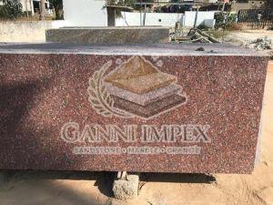 Rosy Red Granite Slab