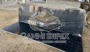 Thunder Black Granite Slab