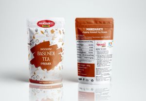160 Gm Man Shakti Jaggery Basundi Tea Premix