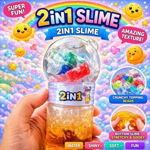 2in1 Multicolor Big Slime