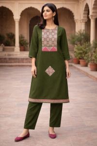 Womens Pure Cotton Coord Set