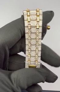Modern Moissanite Watch