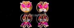 Rose Gold Diamond Earrings