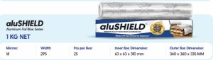 Alushield Blue Series 1 Kg Aluminium Foil Rolls