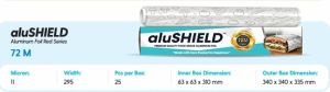 Alushield Red Series 72 M Aluminium Foil Rolls