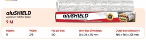 Alushield Red Series 9 M Aluminum Foil Rolls