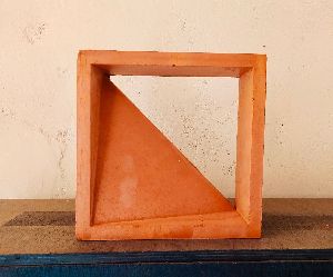 Square Terracotta Clay Jali