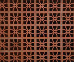 terracotta panama clay jali