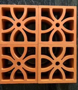 terracotta panama clay jali