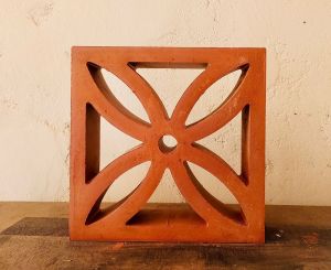 Terracotta Decorative Jali|Tulip Terracotta Zali