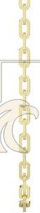 14K Gold Paper Clip Link Chain
