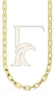 14K Gold Paper Clip Link Chain