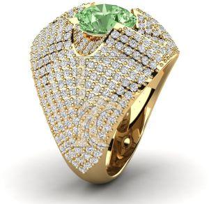 22k Ladies Diamod Gold Ring