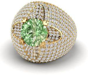 22k Ladies Diamod Gold Ring