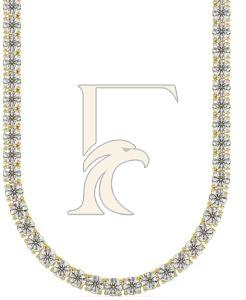 4.5MM Round Diamond Tennis Chain