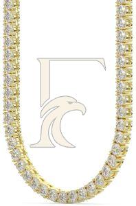 4.5MM Round Diamond Tennis Chain