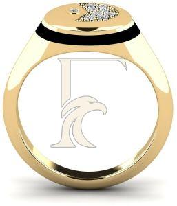 9K Rose Gold Pinky Eroce Ring