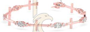 Elegant Simplicity Designed Diamond Bracelet
