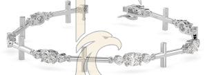 Elegant Simplicity Designed Diamond Bracelet