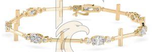 Elegant Simplicity Designed Diamond Bracelet