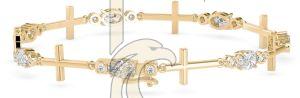 Elegant Simplicity Designed Diamond Bracelet