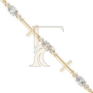 Elegant Simplicity Designed Diamond Bracelet