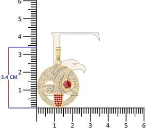 Funny Emoji Natural Diamond Hip-Hop Pendant