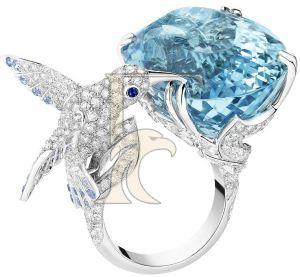 Hopi the Humming Bird Diamond Ring