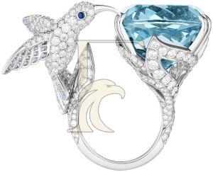 Hopi the Humming Bird Diamond Ring