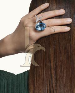 Hopi the Humming Bird Diamond Ring
