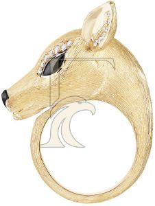 Hopi the Humming Bird Gold Ring