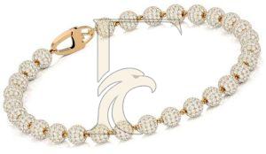 Iced Ball Bracelet