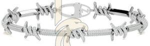 Round Female Barbed Wired Bracelet