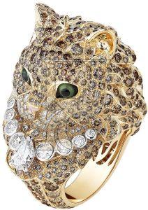 Wladimir Cat Design Diamond Ring