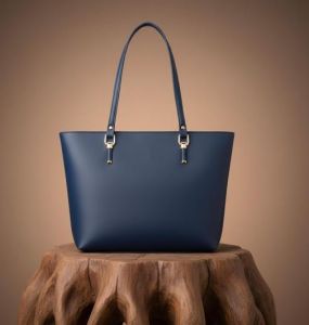 ladies classic dual shoulder straps tote handbag
