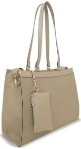 Ladies Structured Tote Bag with Detachable Sling &AMP; Pouch