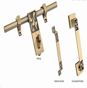 Designer Brass Door Kit