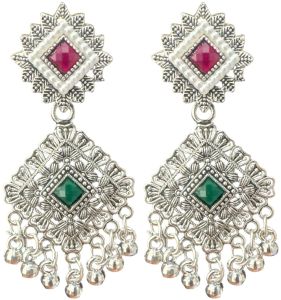Kundan Moti Earring