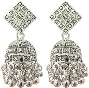 Pear Jhumka Earring