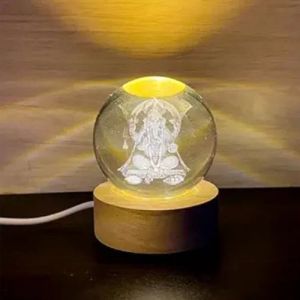 3D Crystal Illusion Table Lamp