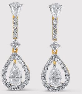 Diamond Drop Earrings