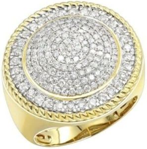Hip Hop Diamond Ring