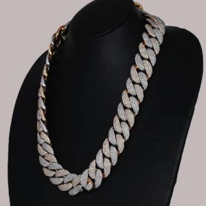 925 Sterling Silver 22-Inch Hip Hop Cuban Chain